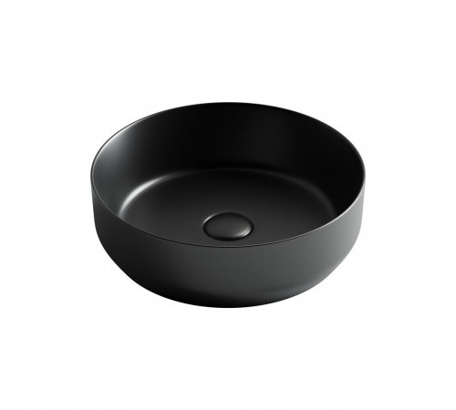 Раковина Ceramicanova Element 39 см накладная черная матовая (CN6022MB) Раковина Ceramicanova Element 39 см накладная черная матовая (CN6022MB)