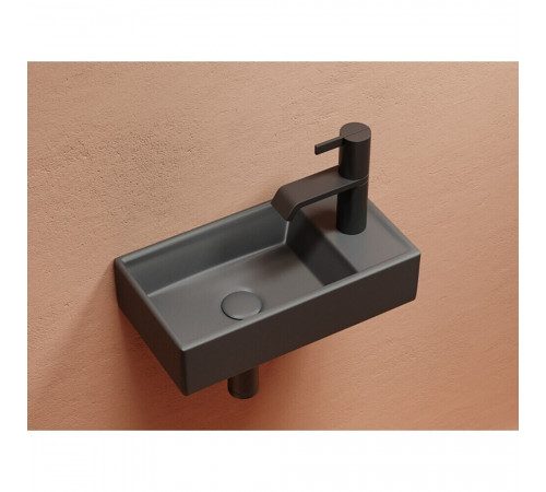 Раковина Ceramicanova Element 40 см подвесная темный антрацит (CN6051LMDH) Раковина Ceramicanova Element 40 см подвесная темный антрацит (CN6051LMDH)