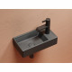 Раковина Ceramicanova Element 40 см подвесная темный антрацит (CN6051LMDH)