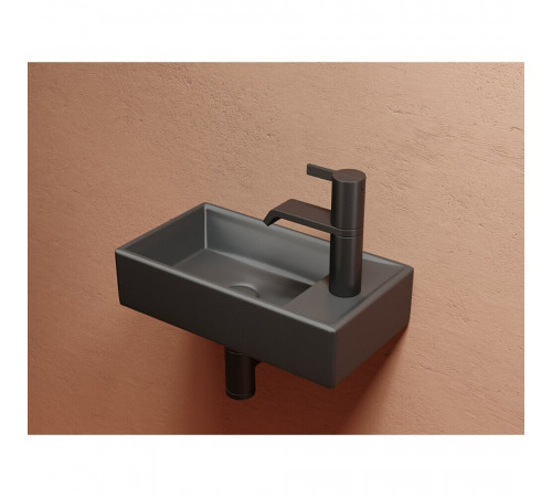 Раковина Ceramicanova Element 40 см подвесная темный антрацит (CN6051LMDH) Раковина Ceramicanova Element 40 см подвесная темный антрацит (CN6051LMDH)