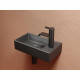 Раковина Ceramicanova Element 40 см подвесная темный антрацит (CN6051LMDH)