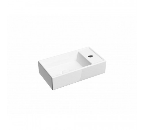 Раковина Ceramicanova Element 40 см подвесная белая (CN6051L) Раковина Ceramicanova Element 40 см подвесная белая (CN6051L)