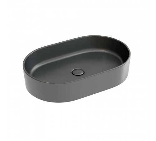 Раковина Ceramicanova Element 61 см накладная темный антрацит (CN6048MDH) Раковина Ceramicanova Element 61 см накладная темный антрацит (CN6048MDH)