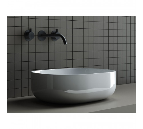 Раковина Ceramicanova Element 46 см накладная белая (CN6018)