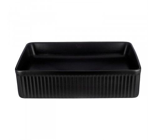 Раковина Corsa Deco Lines 50 см накладная черная (ABLVX50RB)