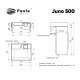 Раковина на стиральную машину Paola Juno 60х50 см (00-00011391)