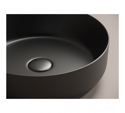 Раковина Ceramicanova Element 39 см накладная черная матовая (CN6022MB) Раковина Ceramicanova Element 39 см накладная черная матовая (CN6022MB)
