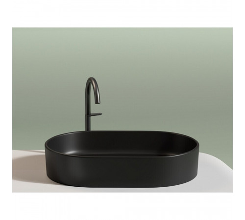 Раковина Ceramicanova Element 61 см накладная черная матовая (CN6048MB)