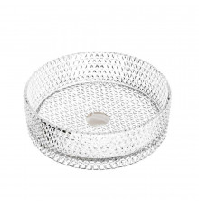 Раковина Ceramicanova Cristal 36 см накладная прозрачная (CN6062)