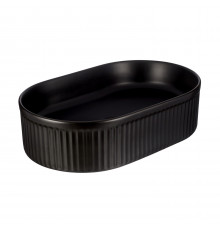 Раковина Corsa Deco Lines 49 см накладная черная (ABLVX49OB)