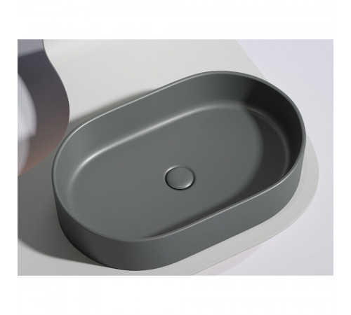 Раковина Ceramicanova Element 61 см накладная темный антрацит (CN6048MDH) Раковина Ceramicanova Element 61 см накладная темный антрацит (CN6048MDH)
