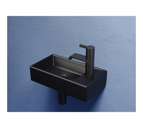 Раковина Ceramicanova Element 40 см подвесная черная матовая (CN6051LMB) Раковина Ceramicanova Element 40 см подвесная черная матовая (CN6051LMB)