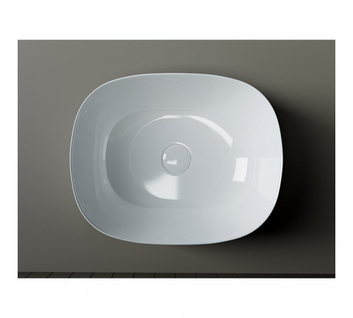 Раковина Ceramicanova Element 46 см накладная белая (CN6018)