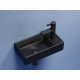 Раковина Ceramicanova Element 40 см подвесная черная матовая (CN6051LMB)