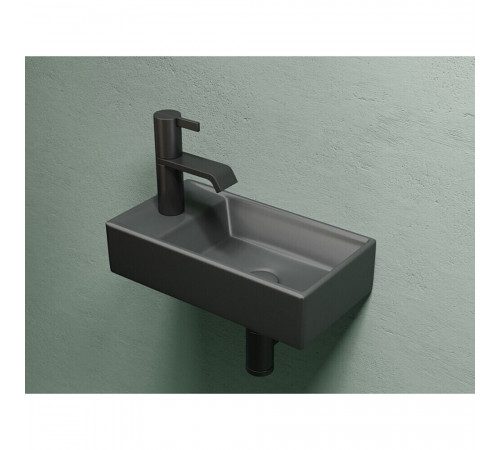 Раковина Ceramicanova Element 40 см подвесная темный антрацит (CN6051RMDH) Раковина Ceramicanova Element 40 см подвесная темный антрацит (CN6051RMDH)