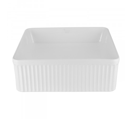 Раковина Corsa Deco Lines 37 см накладная белая (ABLVX37Q)