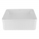 Раковина Corsa Deco Lines 37 см накладная белая (ABLVX37Q)