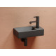 Раковина Ceramicanova Element 40 см подвесная темный антрацит (CN6051LMDH)