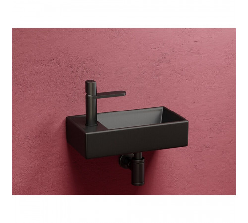 Раковина Ceramicanova Element 40 см подвесная черная матовая (CN6051RMB) Раковина Ceramicanova Element 40 см подвесная черная матовая (CN6051RMB)