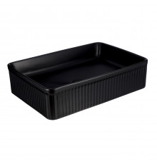 Раковина Corsa Deco Lines 50 см накладная черная (ABLVX50RB)