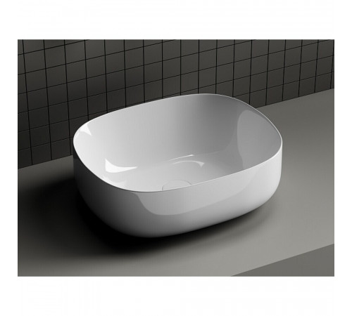 Раковина Ceramicanova Element 46 см накладная белая (CN6018)