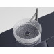 Раковина Ceramicanova Cristal 36 см накладная прозрачная (CN6062)
