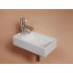 Раковина Ceramicanova Element 40 см подвесная белая (CN6051R)
