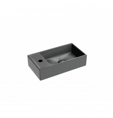 Раковина Ceramicanova Element 40 см подвесная темный антрацит (CN6051RMDH)