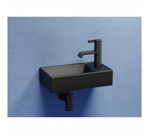 Раковина Ceramicanova Element 40 см подвесная черная матовая (CN6051LMB) Раковина Ceramicanova Element 40 см подвесная черная матовая (CN6051LMB)