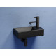 Раковина Ceramicanova Element 40 см подвесная черная матовая (CN6051LMB)