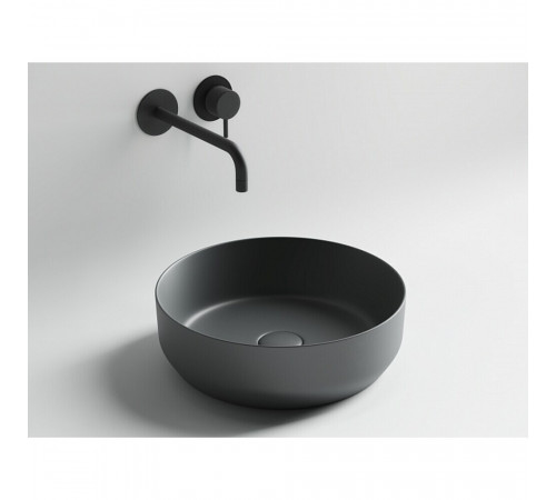 Раковина Ceramicanova Element 39 см накладная темный антрацит (CN6022MDH) Раковина Ceramicanova Element 39 см накладная темный антрацит (CN6022MDH)