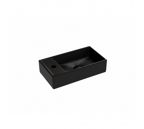 Раковина Ceramicanova Element 40 см подвесная черная матовая (CN6051RMB) Раковина Ceramicanova Element 40 см подвесная черная матовая (CN6051RMB)