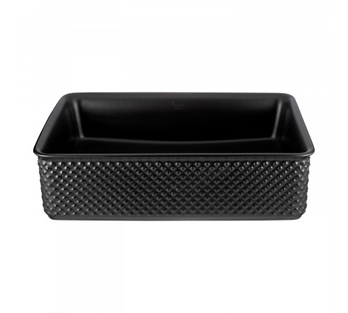 Раковина Corsa Deco Crystal 51 см накладная черная (ABCR51RB)