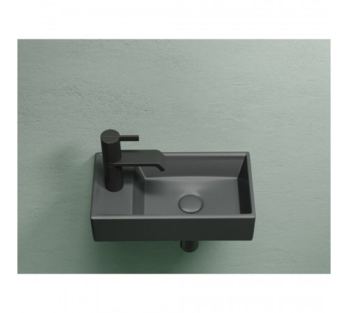 Раковина Ceramicanova Element 40 см подвесная темный антрацит (CN6051RMDH) Раковина Ceramicanova Element 40 см подвесная темный антрацит (CN6051RMDH)