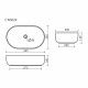 Раковина Ceramicanova Element 68 см накладная белая (CN5022)