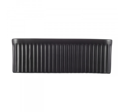 Раковина Corsa Deco Lines 37 см накладная черная (ABLVX37QB)