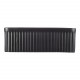 Раковина Corsa Deco Lines 37 см накладная черная (ABLVX37QB)