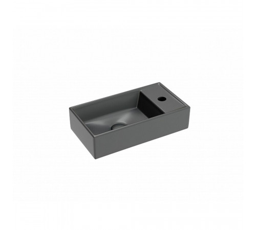 Раковина Ceramicanova Element 40 см подвесная темный антрацит (CN6051LMDH) Раковина Ceramicanova Element 40 см подвесная темный антрацит (CN6051LMDH)