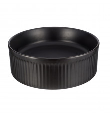 Раковина Corsa Deco Lines 37 см накладная черная (ABLVX37B)