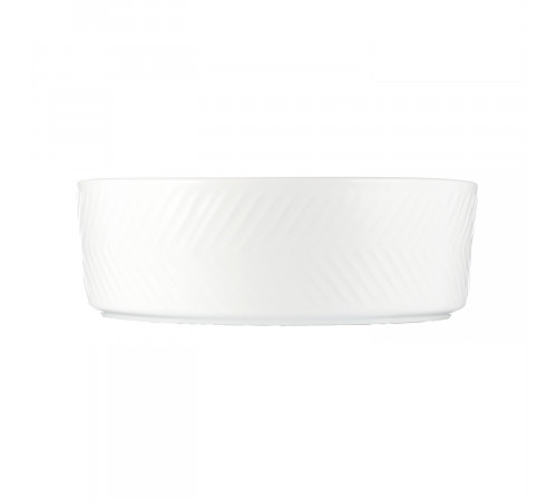 Раковина Corsa Deco Chevron 36 см накладная белая (ABCH36)