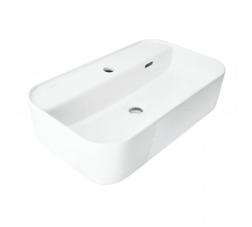 Раковина Sanita Luxe Infinity 60 см накладная белая (WB.CT/Infinity/60-C.Shelf/WHT.G/S1) Раковина Sanita Luxe Infinity 60 см накладная белая (WB.CT/Infinity/60-C.Shelf/WHT.G/S1)