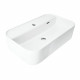 Раковина Sanita Luxe Infinity 60 см накладная белая (WB.CT/Infinity/60-C.Shelf/WHT.G/S1)