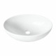Раковина Sanita Luxe Ringo Slim 53 см накладная белая (RNGSLWB01S)