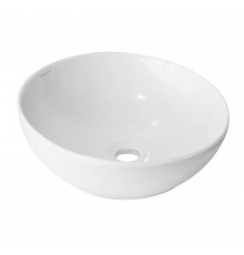 Раковина Sanita Luxe Art 40 см накладная белая (WB.CT/Art/40-N.Cut/WHT.G/S1)