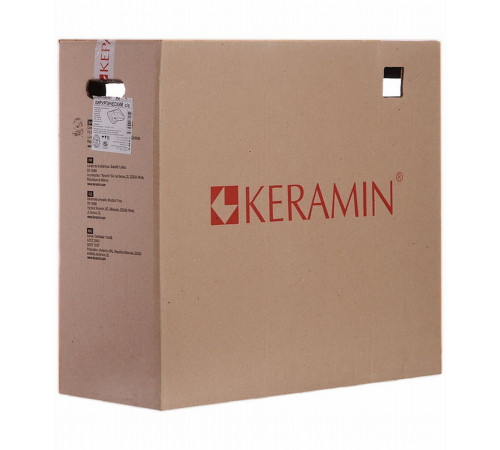 Раковина Keramin 65 см хирургическая подвесная белая с креплениями (00-001341)