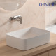 Раковина Cersanit Crea 50 см накладная белая (64755)