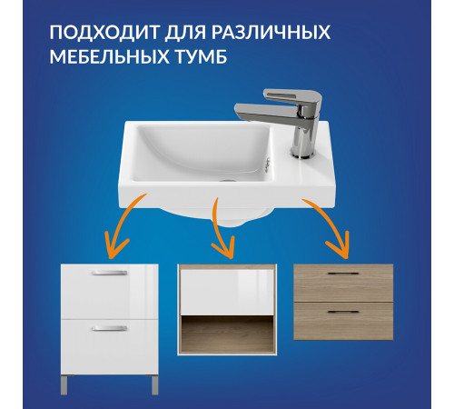 Раковина для тумбы Cersanit Como 40 см Раковина для тумбы Cersanit Como 40 см