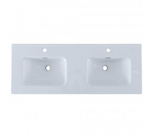 Раковина для тумбы Aquanet Flat 120 см двойная Раковина для тумбы Aquanet Flat 120 см двойная