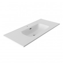 Раковина для тумбы Aquanet Flat 100 см