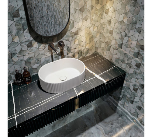 Раковина Kerama Marazzi Vento 50 см накладная белая (VE.wb.50\WHT) Раковина Kerama Marazzi Vento 50 см накладная белая (VE.wb.50\WHT)